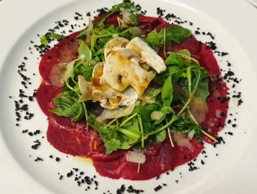 antipasti | carpaccio di manzo
